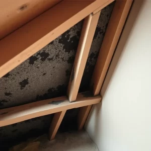 Roof leak caused mould in London loft conversion