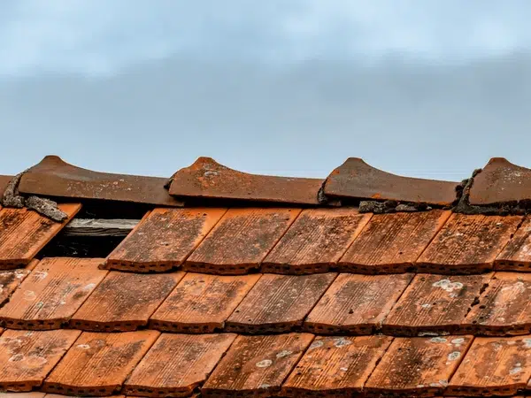 Leaking roof repair London — Golden Roofing Expert fixing a leaking roof on a London terrace